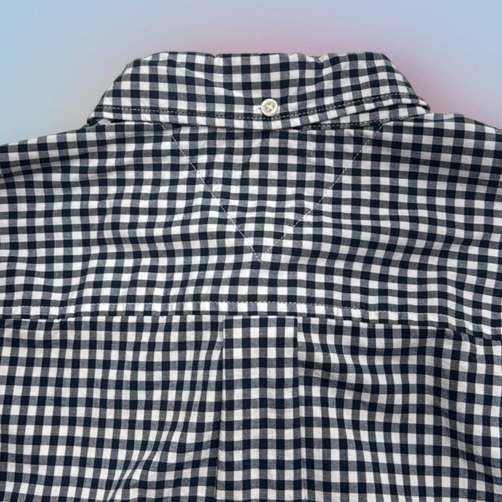 TOMMY HILFIGER Men’s XL Blue White Checkered Dress Shirt - Picture 3 of 3